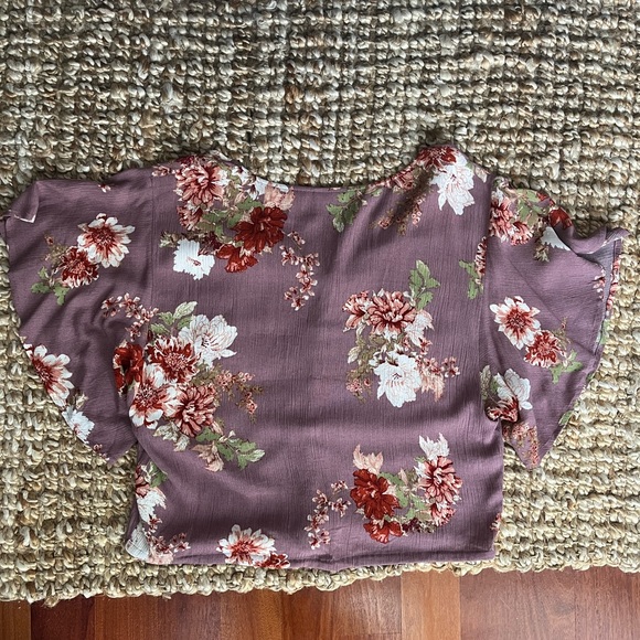 Abound - Floral Print Top - Picture 3 of 6